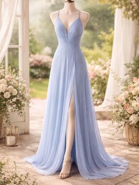 open lace back dress Zapakasa Women Flash Sale-Random Prom Dress main image 1